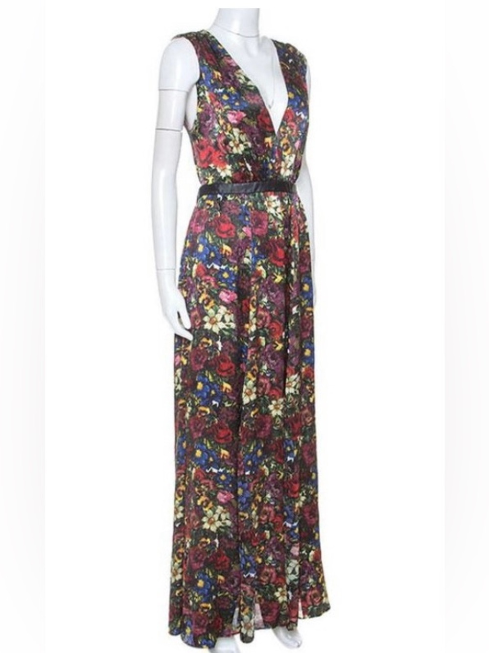 Alice & Olivia Triss English Floral Gown - Picture 4 of 7